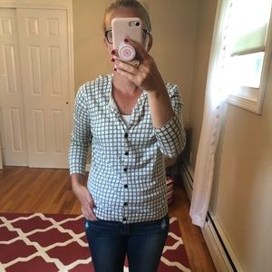Loft button down cardigan